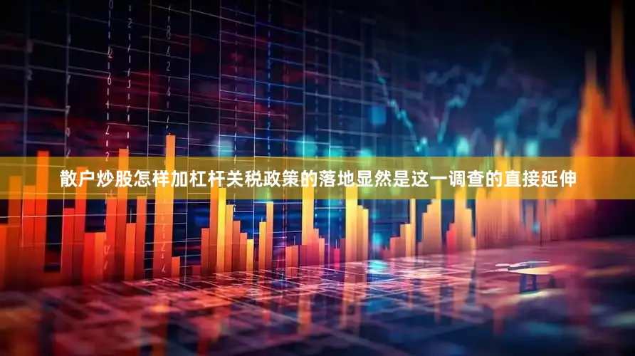 散户炒股怎样加杠杆关税政策的落地显然是这一调查的直接延伸